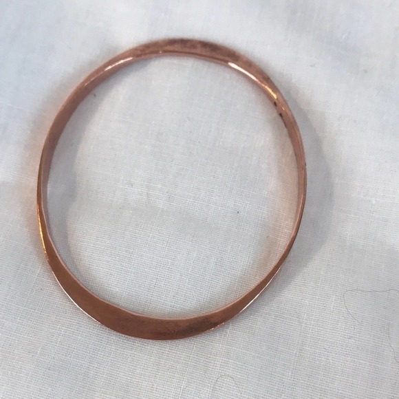 Vintage 1970s Jack Boyd Artisan Copper Bracelet California Modernist Jewelry - Picture 6 of 7